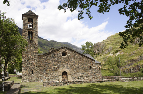 Sant Marti de la Cortinada, Andorra, UNESCO photo