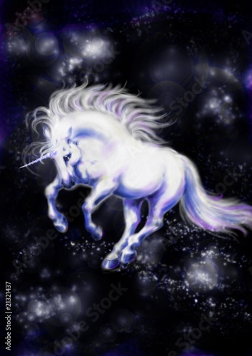 White unicorn