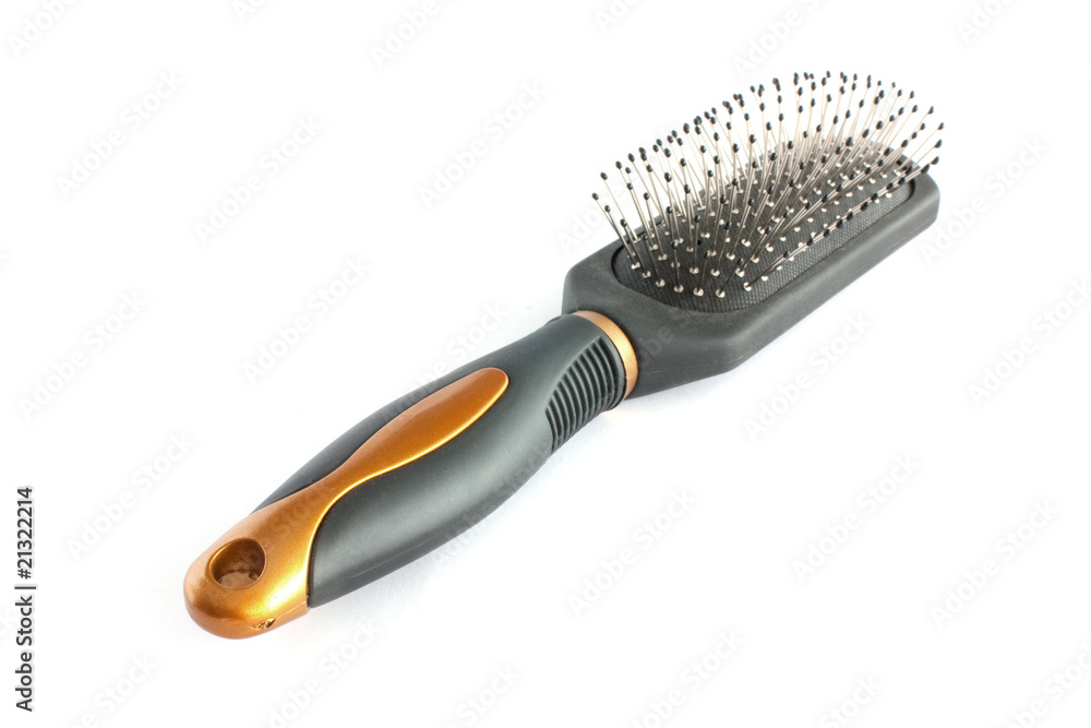 Obraz premium Black hairbrush 2