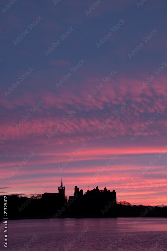 Sunset at Linlithgow