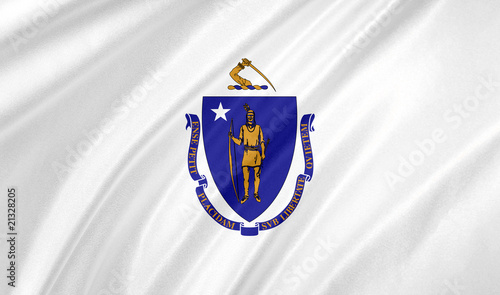 Foto Massachussets flag