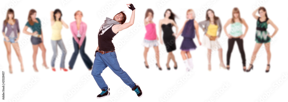 group of casual happy people group of casual happy people