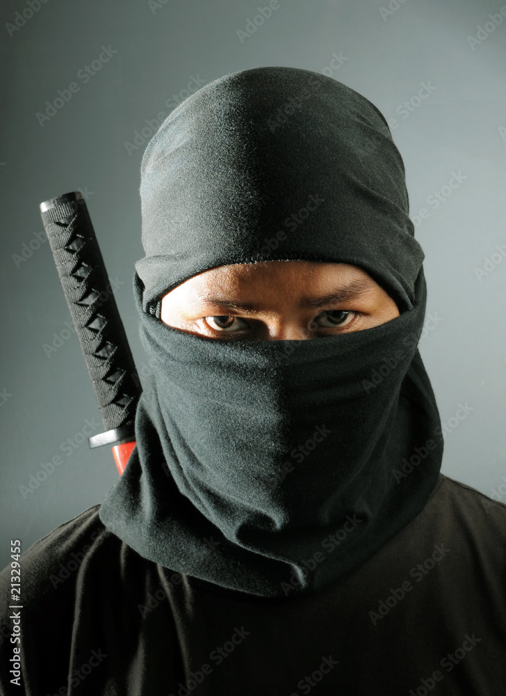 Ninja assassin portrait Ninja assassin portrait
