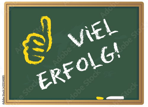 tafel - viel Erfolg