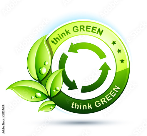 Concept nature - think green -