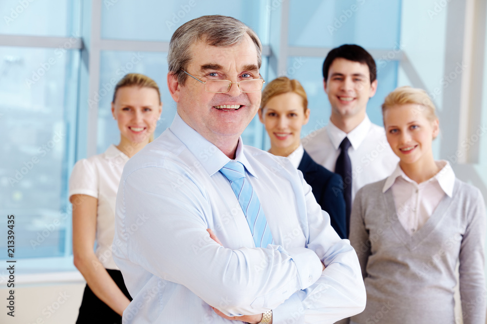 Fototapeta premium Successful boss