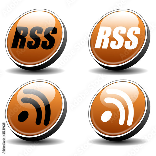 Vektorset RSS Button