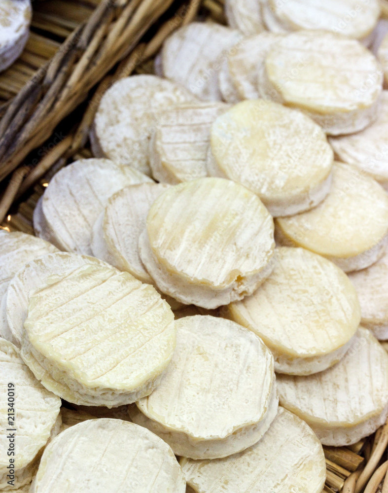 fromages de chèvre au marché fromages de chèvre au marché