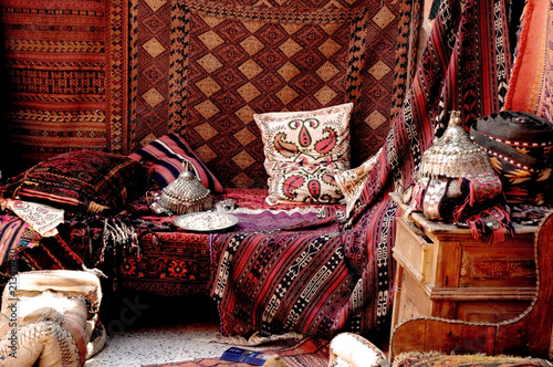 Carpet bazaar in Cappadocia, Turkey