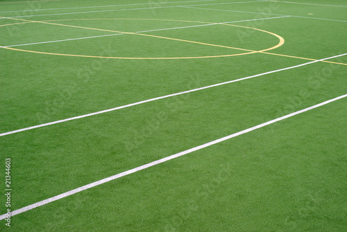School sports field
