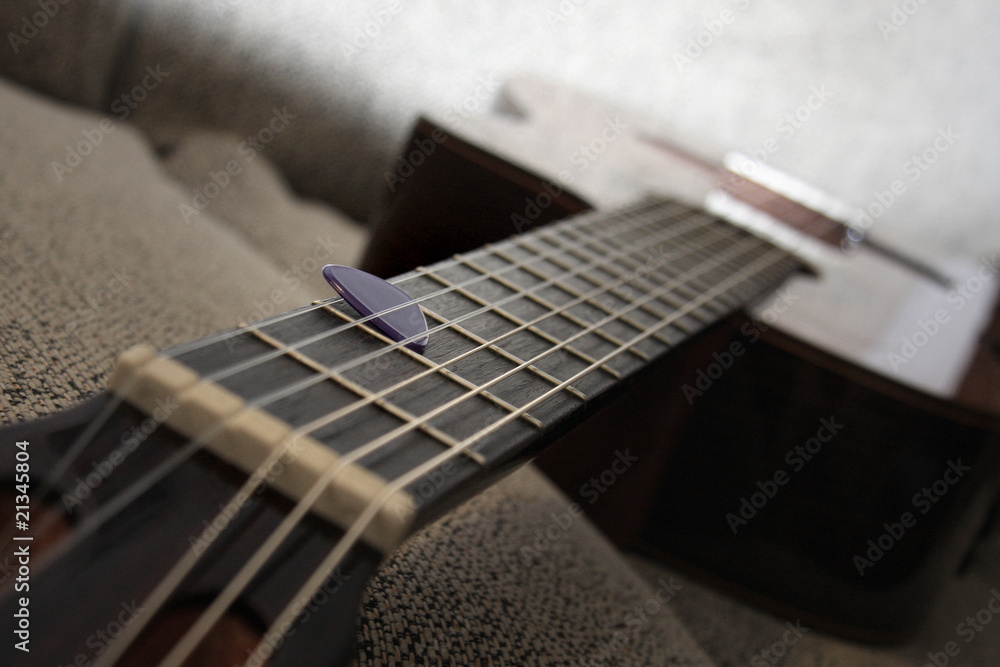 Fototapeta premium guitare et mediator - 2