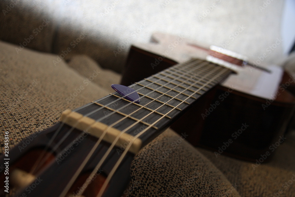 Fototapeta premium guitare et mediator