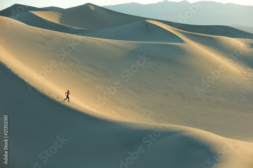 Runner on Dunes