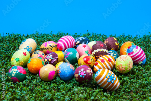 Lots of easter eggs on cress