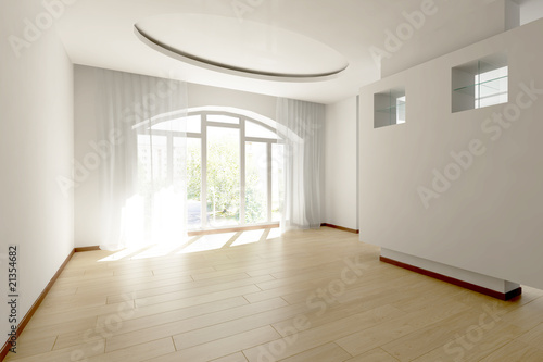 bright empty room