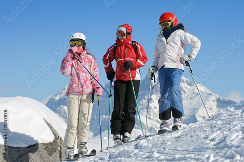 Ski vavances famille