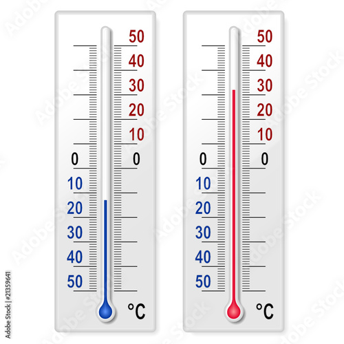 Set of thermometers