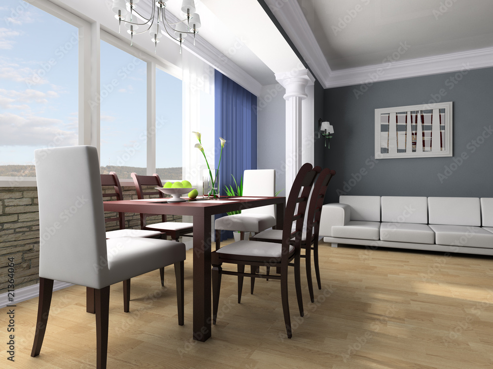 Fototapeta premium Dining room