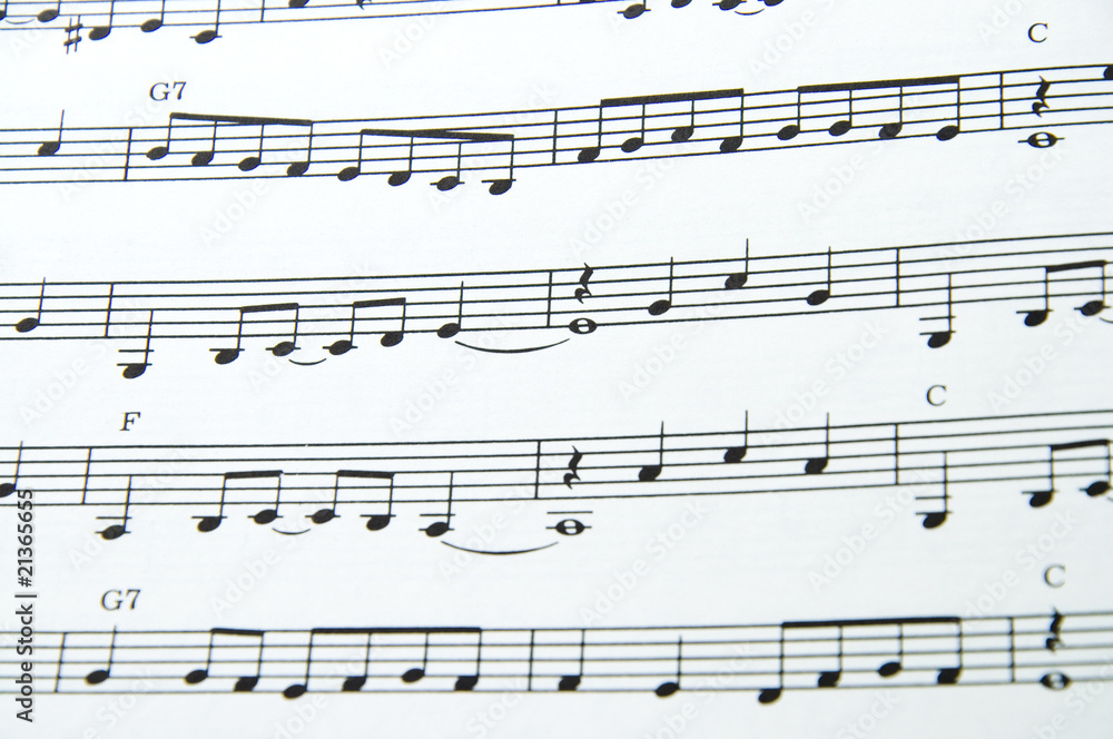 Fototapeta premium Noten