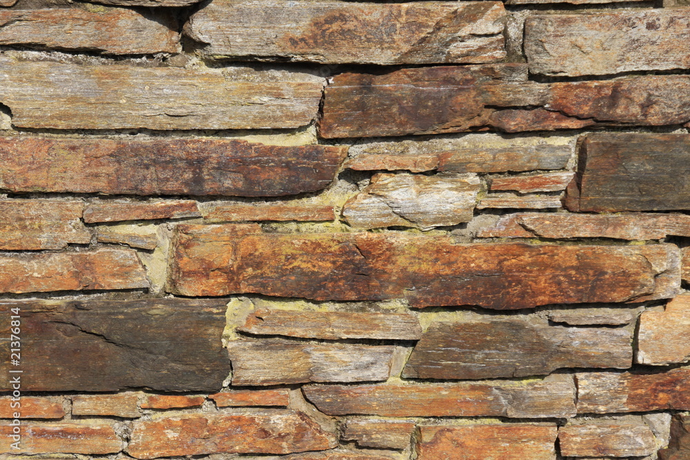 Fototapeta premium Natursteinmauer