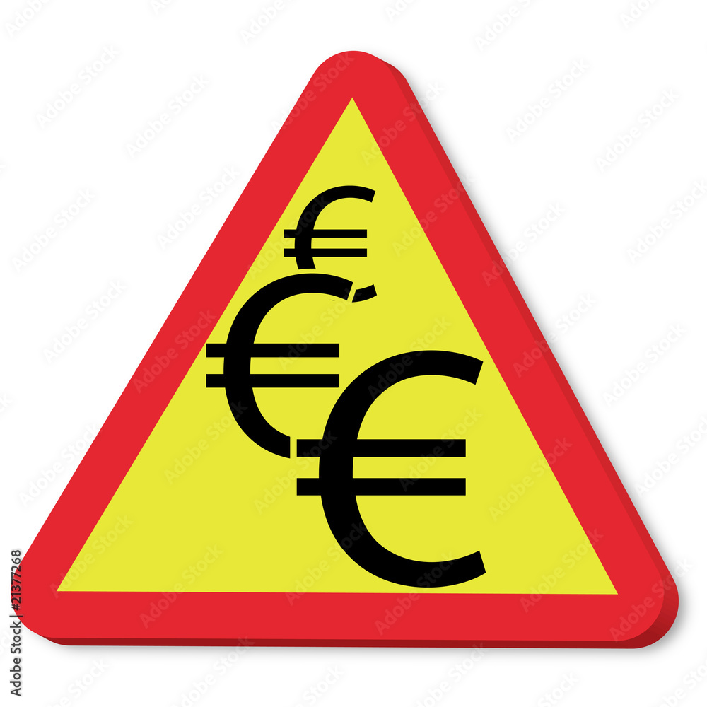 Obraz premium Attention Euros
