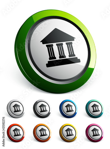 icône bouton internet bourse