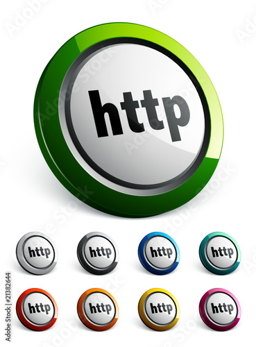 icône bouton internet http