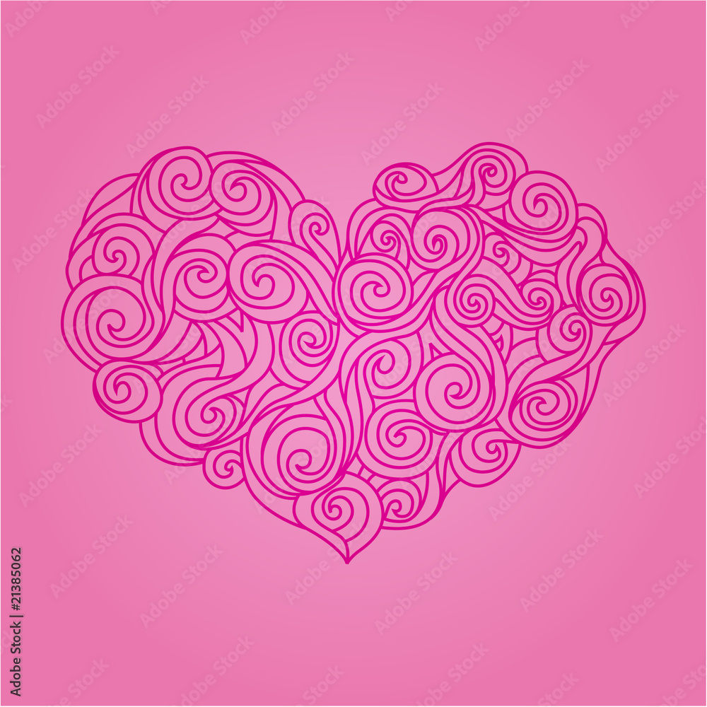 Pink heart