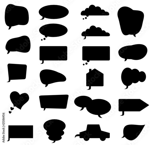 speech bubble collection 1