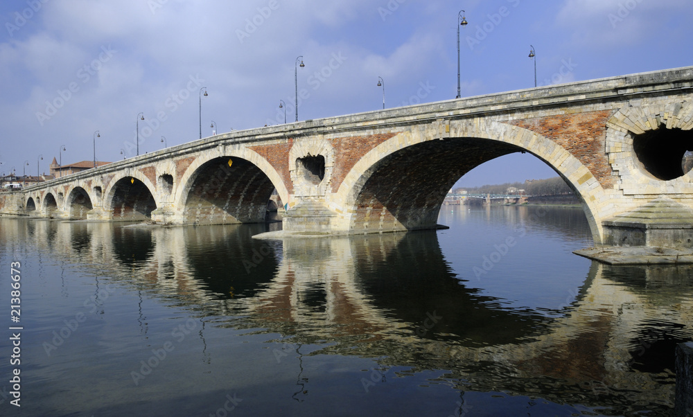 le pont neuf a Toulouse