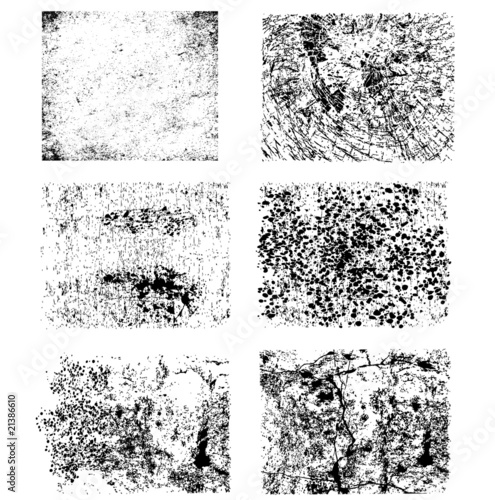Set of grunge vector backgrounds