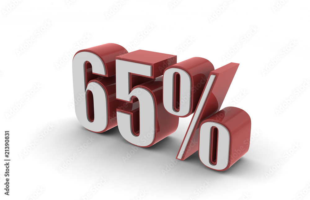 65% for what?
