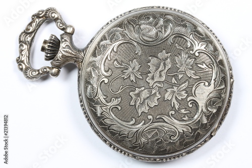 verzierte Taschenuhr