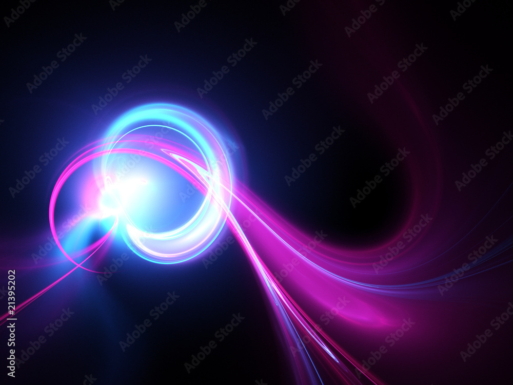 Naklejka premium Abstract blue pink background