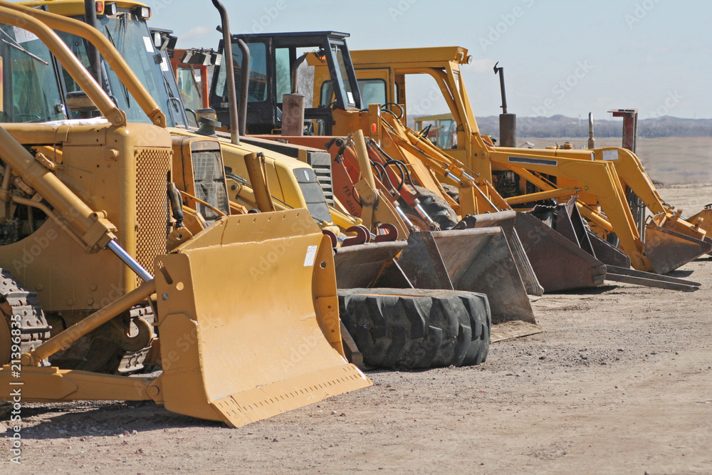 Naklejka premium Lined up to Sell