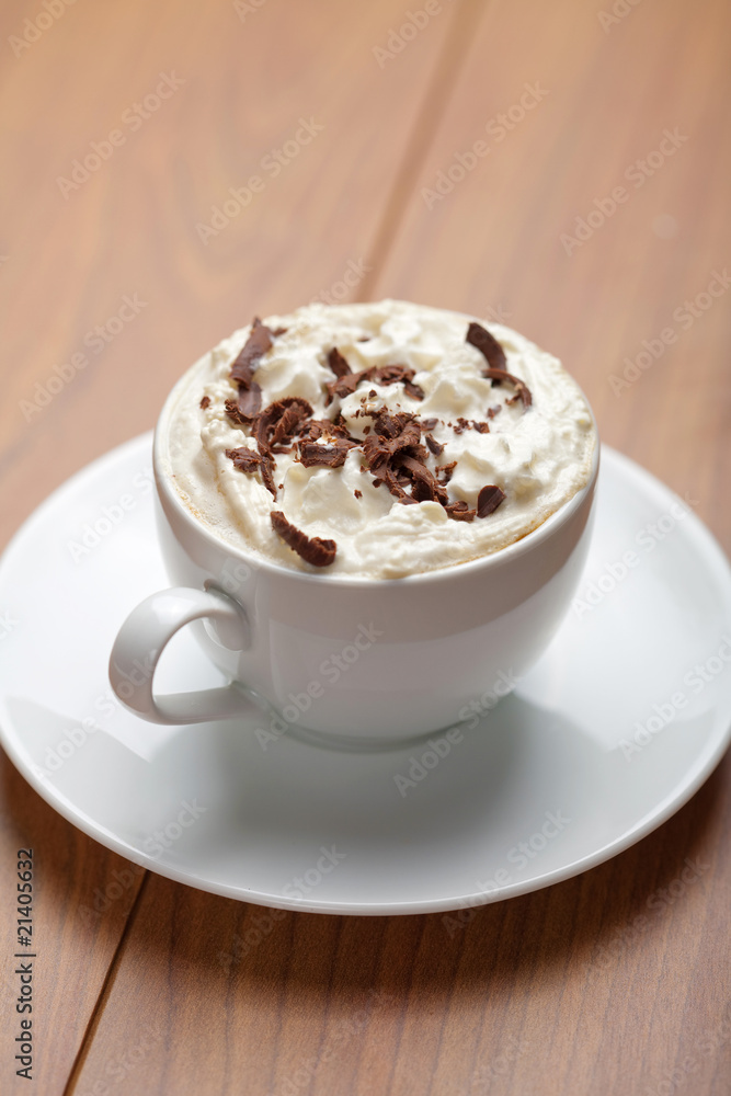 cup of coffee with chocolate cup of coffee with chocolate