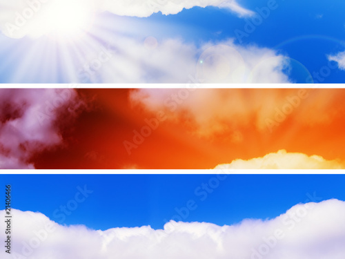 sky banners