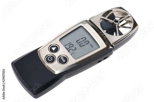 Tableau sur toile Measuring instrument speed wind
