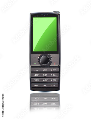 Wallpaper Mural isolated mobile phone Torontodigital.ca