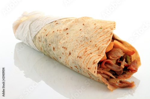 Fotografie Kebab frites