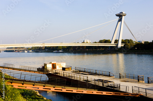 Photography New Bridge, Bratislava, Slovakia