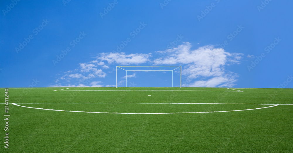 Fototapeta premium Green football