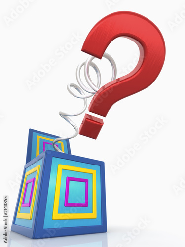 jack-in-the-box and questionmark