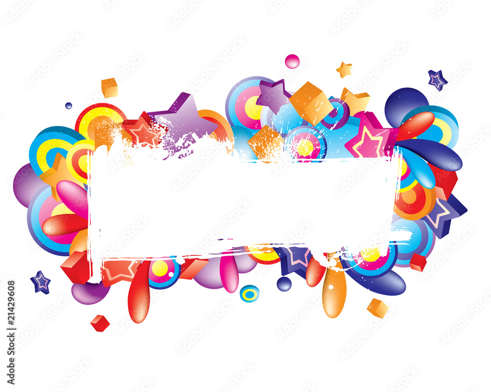 Obraz premium Colorful_frame3