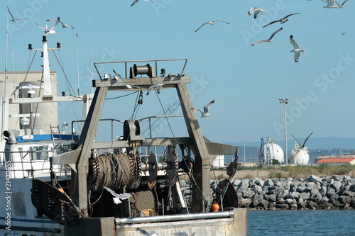 Chalutier,Port-la-nouvelle,France photo