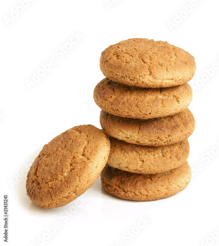 Stack of oatmeal cookies
