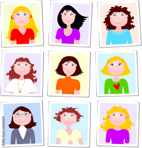 Fototessera - tipi femminili 2