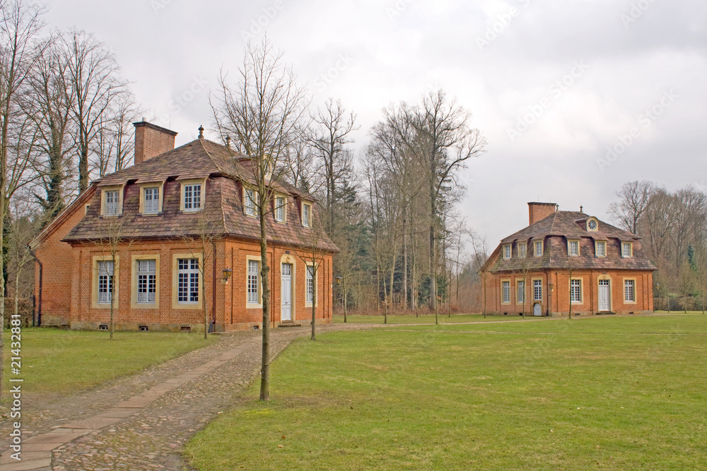 Pavillons des Schlosses Clemenswerth in Sögel (Emsland)