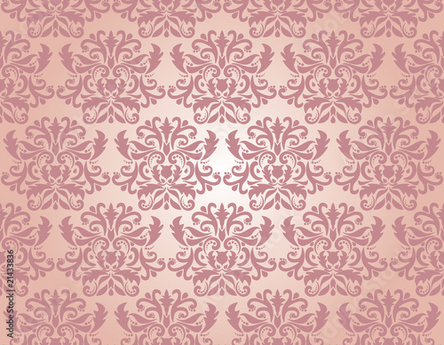 Seamless damask pattern