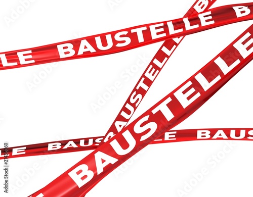 baustelle sperrung
